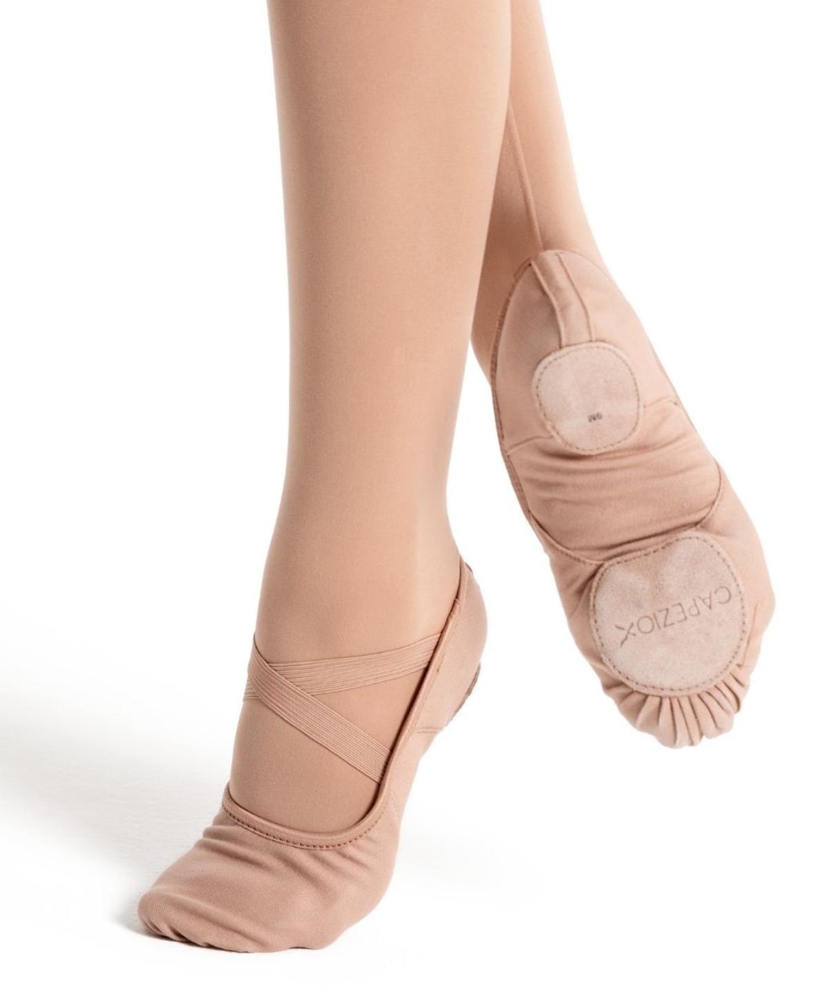 Capezio hanami demi pointes ballet shoes 2037W