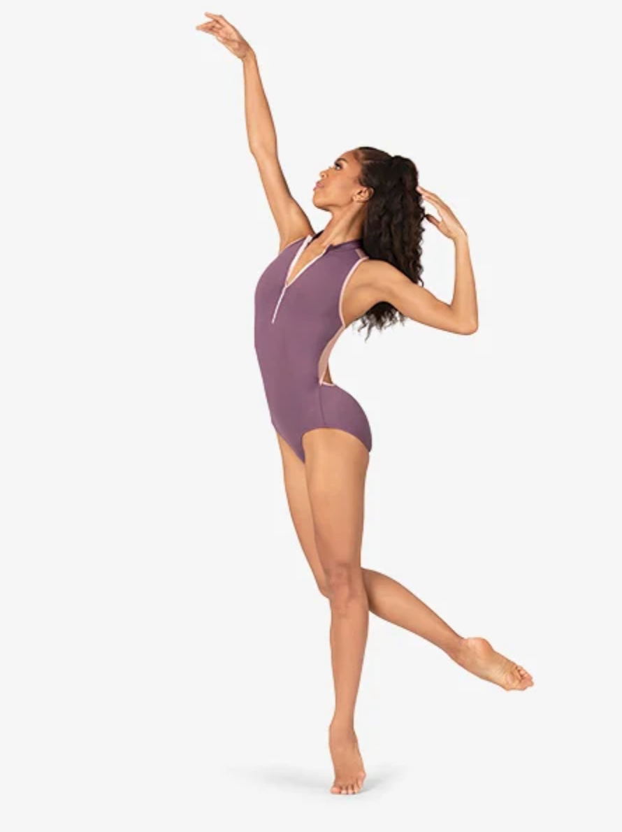 Clover Cutout Tank Leotard For Dance