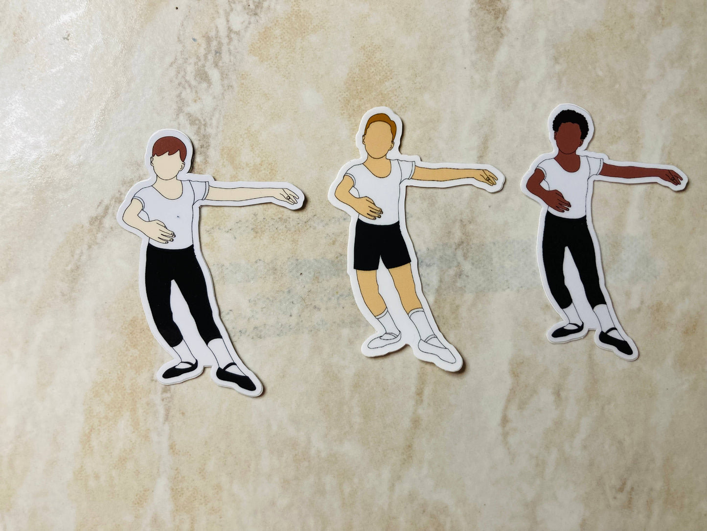 Denali & Co | Boy Ballet Dancer Silhouette Dance Vinyl Sticker