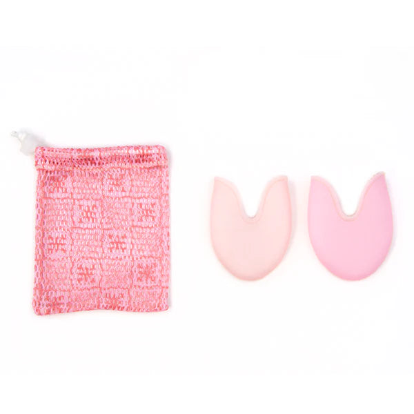 B Plus | Flips Toe Pads | Pink + Peach