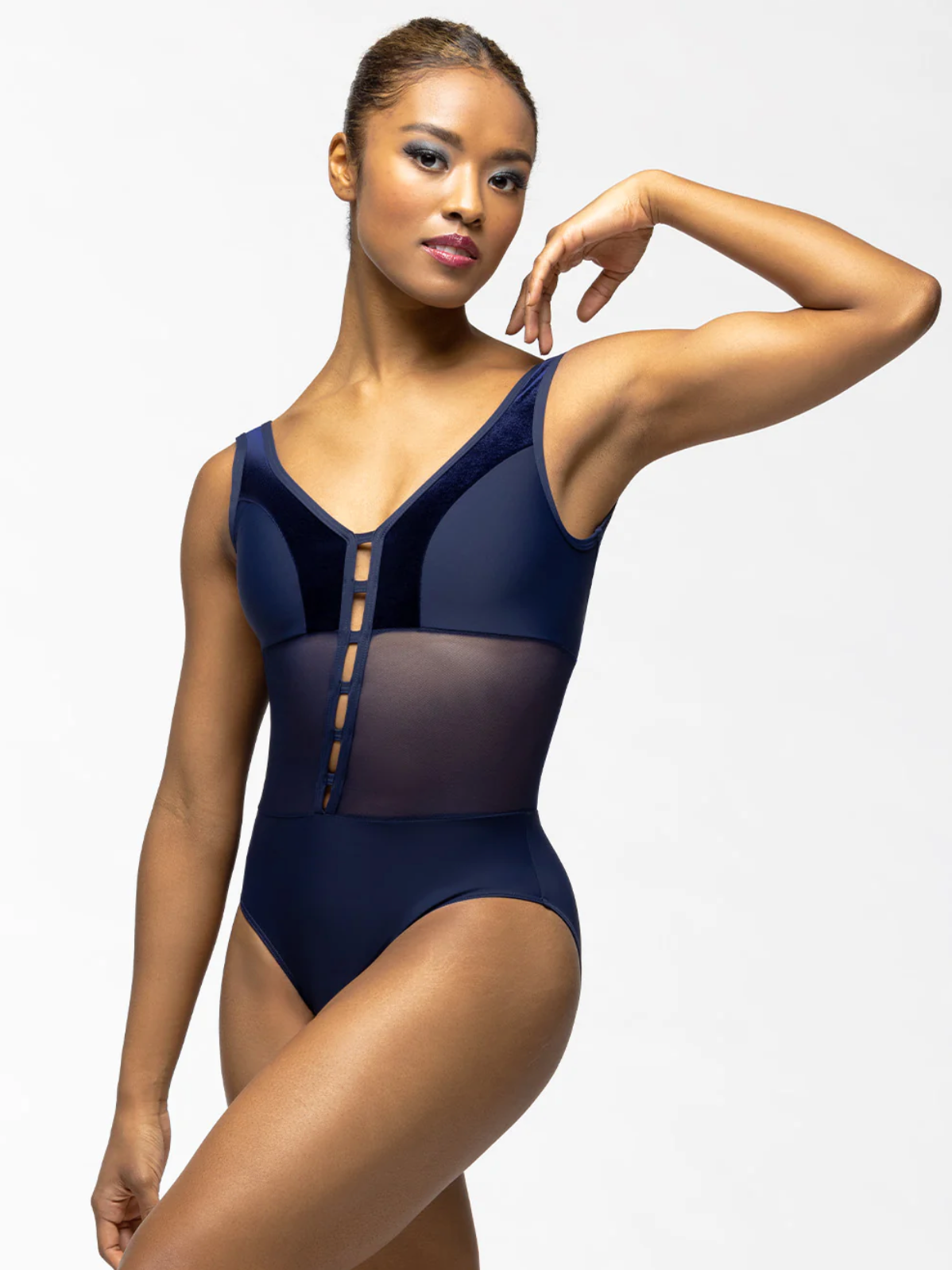 Elevé Dancewear | Shiloh Dark Navy Leotard