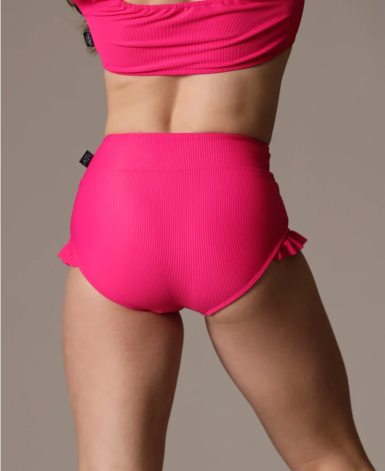 Tiger Friday | Filly Ribbed Brief | Fuchsia