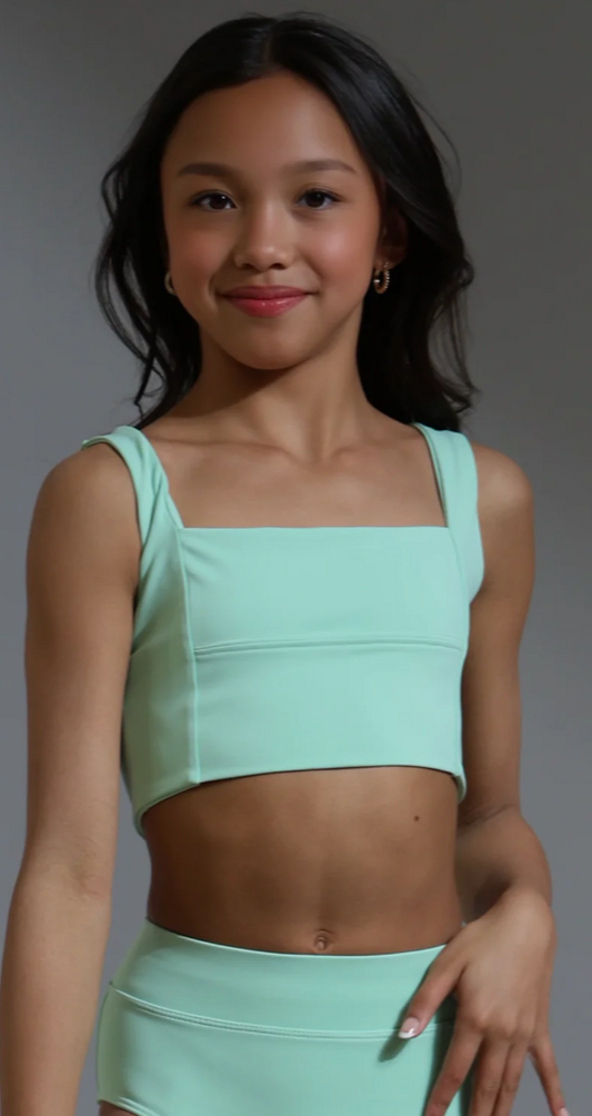 Tiger Friday | Lennon Crop Top | Mint