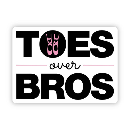 Denali & Co | Toes Over Bros Dance Vinyl Sticker