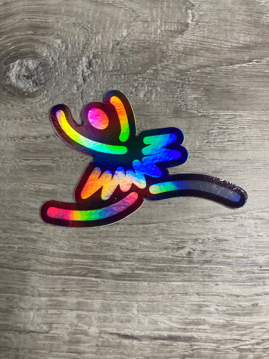 Vinyl Sticker | Dancer Hologram