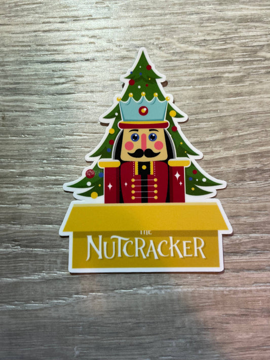 Vinyl Sticker | Holiday Nutcracker Sticker