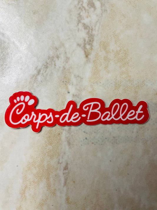 Denali & Co | Corps de Ballet Vinyl Sticker