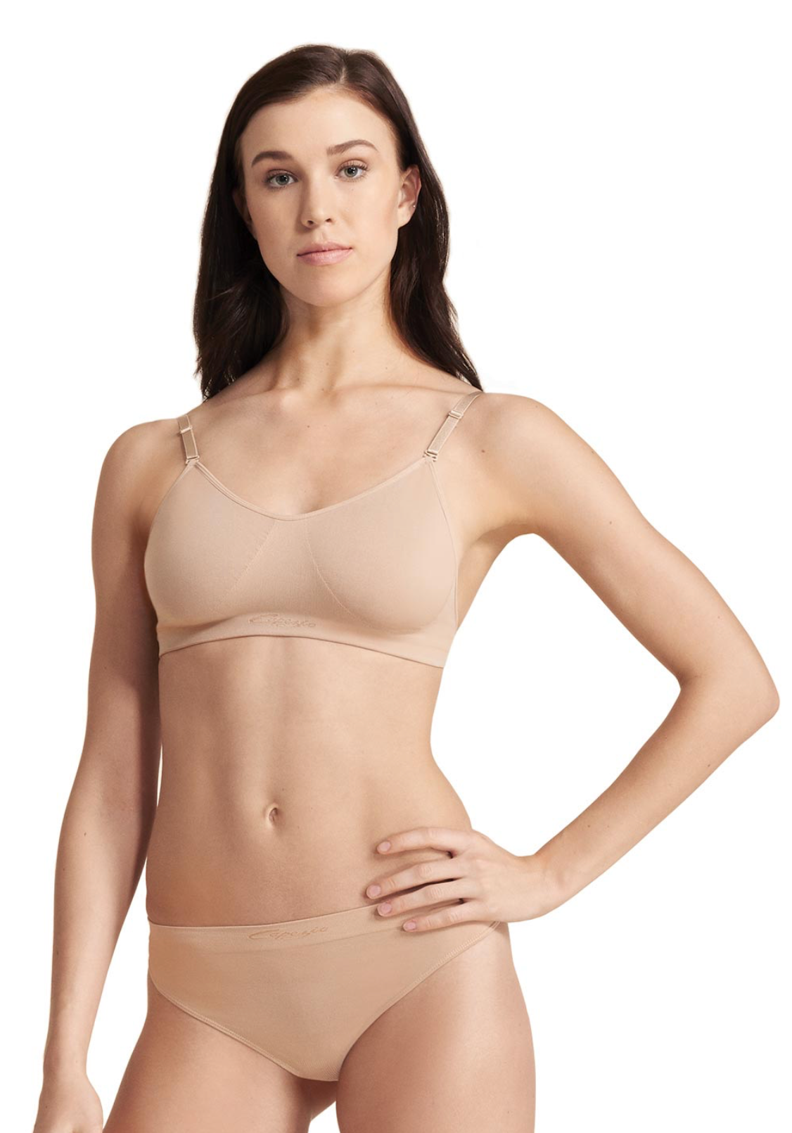 Capezio | Seamless Clear Back Bra