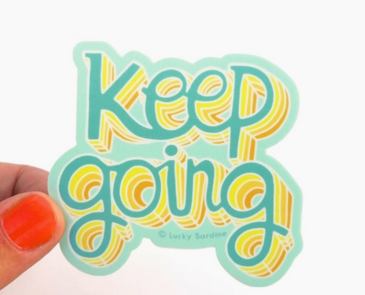 Vinyl Stickers | Keep Going