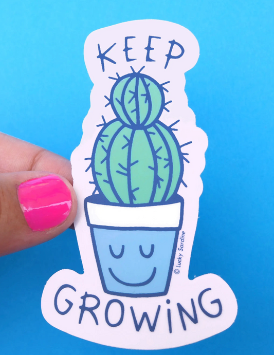 Vinyl Stickers | Keep Growing