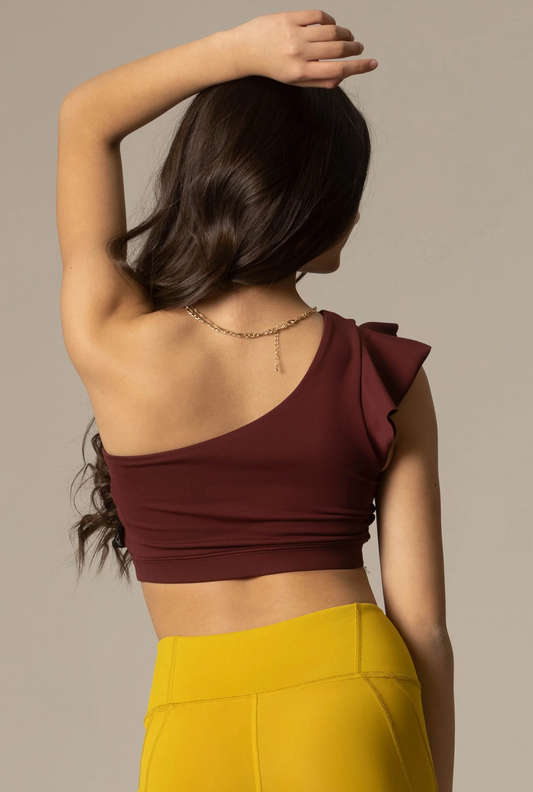 Tiger Friday | Southern Belle Crop Top | Wine