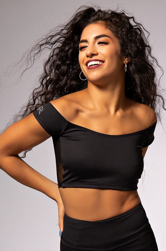 Tiger Friday | Hepburn Crop Top | Black