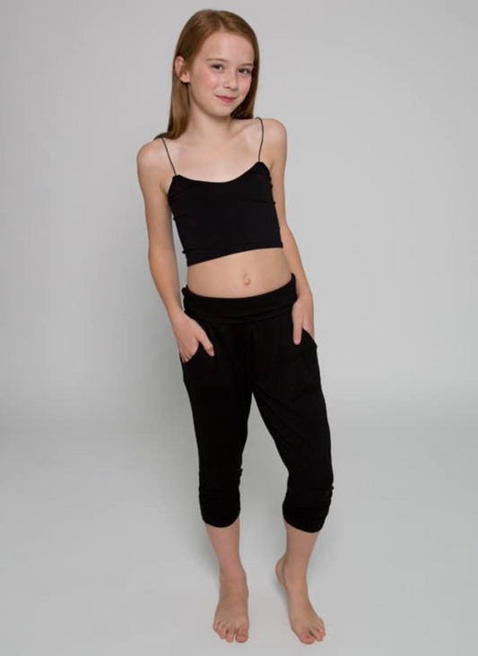 Sugar and Bruno | Children's Under G Bra Top | Black