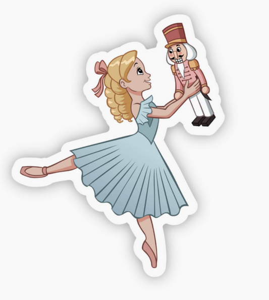 Vinyl Stickers | Nutcracker Clara