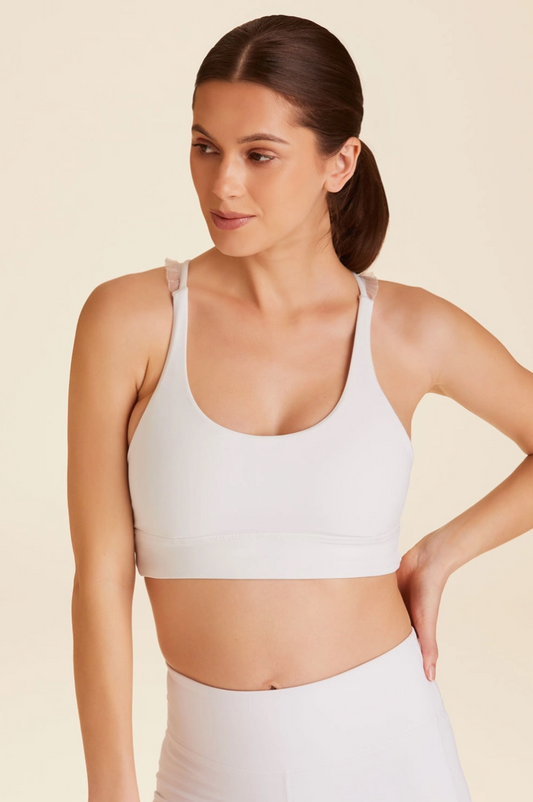 Alala | Ribbon Bra | White