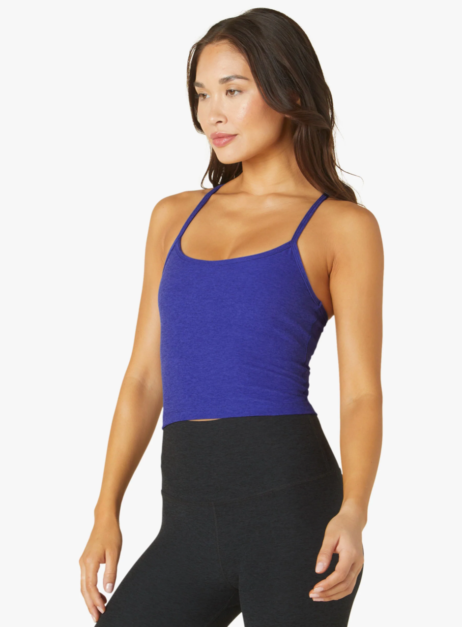 Buy Beyond Yoga Women's Spacedye Slim Racerback Cropped Tank Top