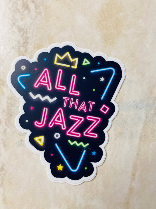 Denali & Co | All That Jazz Dance Vinyl Sticker