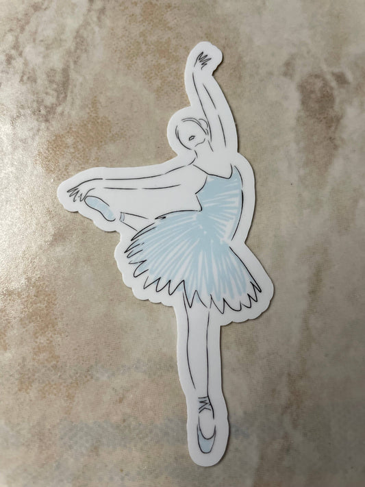 Denali & Co | Ballerina Silhouette Dance Sticker