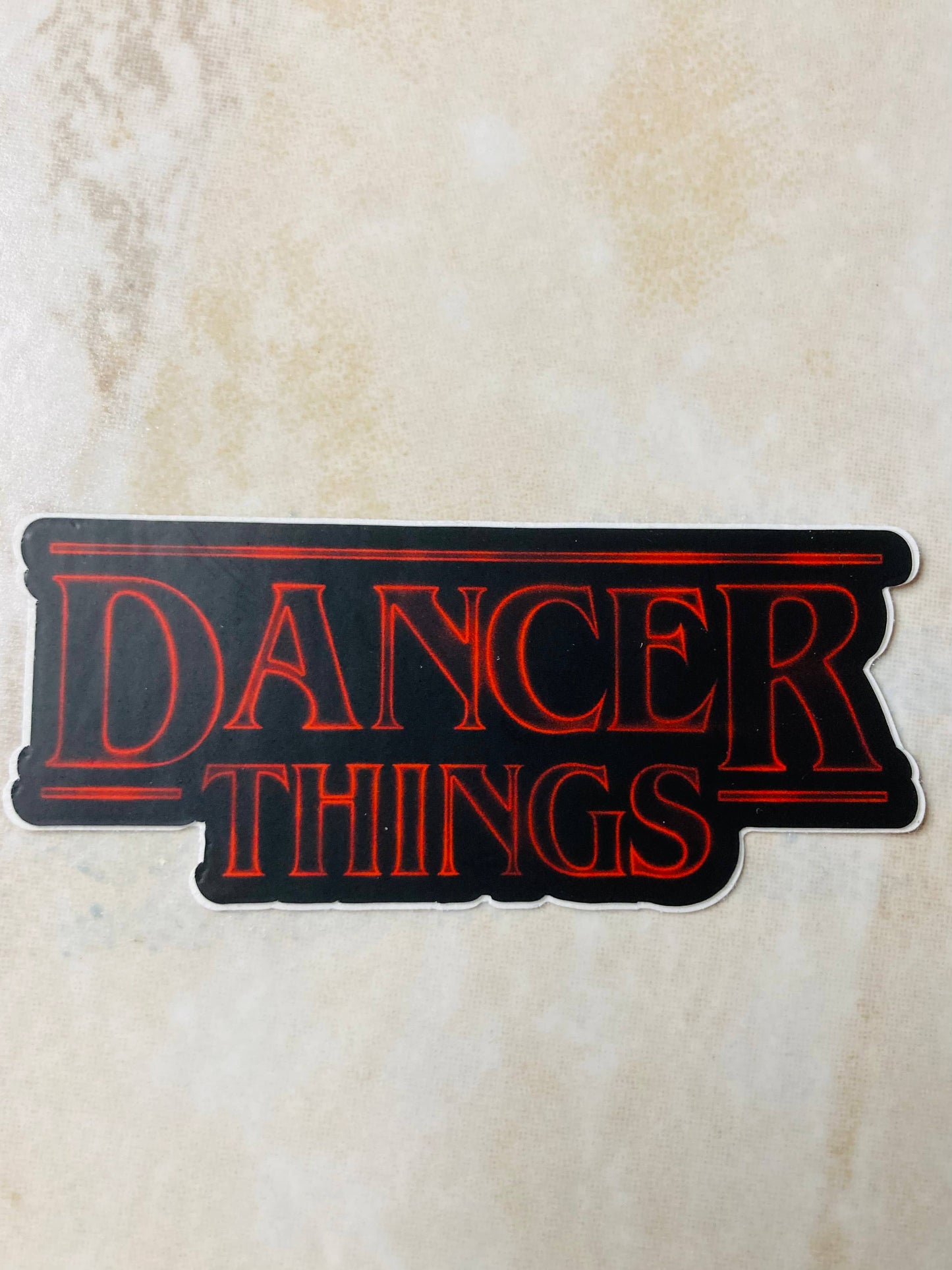 Denali & Co | Dancer Things Dance Vinyl Sticker