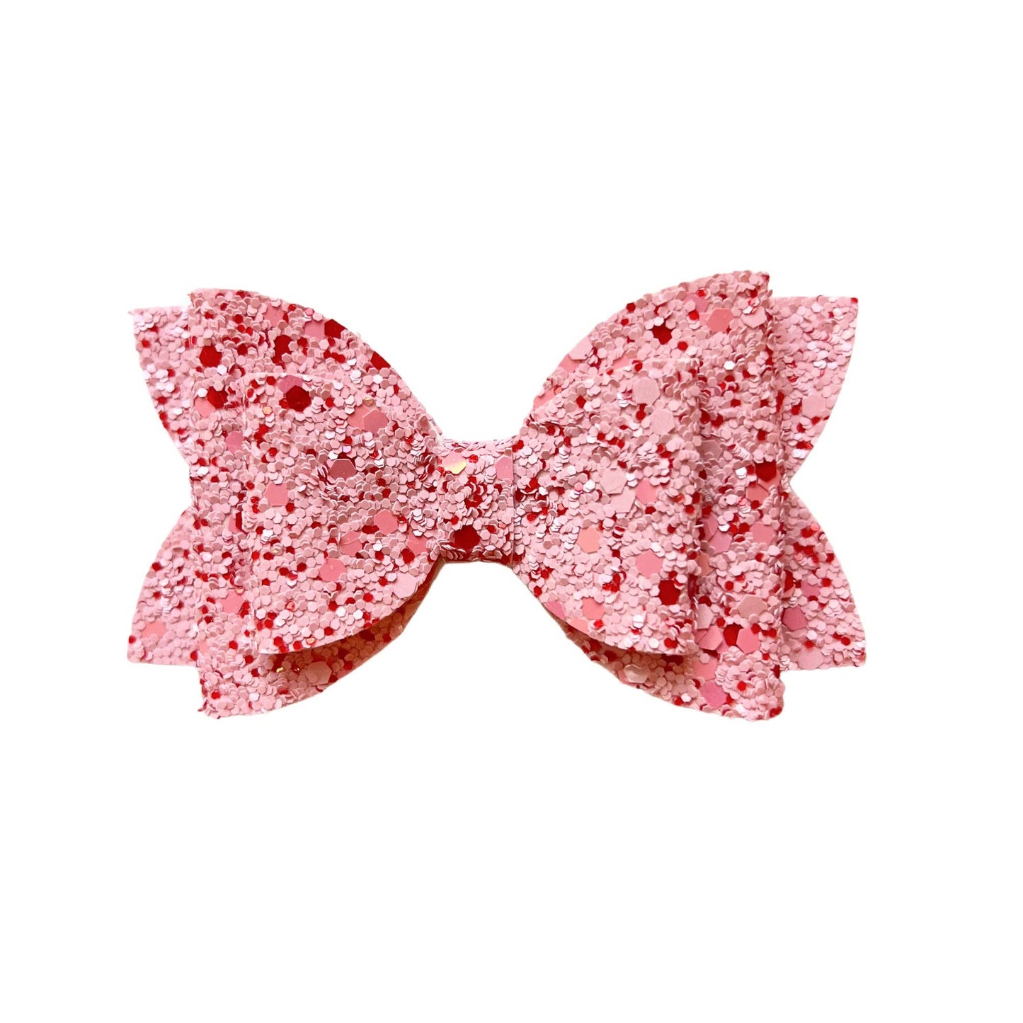 Lucky Dancewear | Valentine Sprinkles Glitter Bow