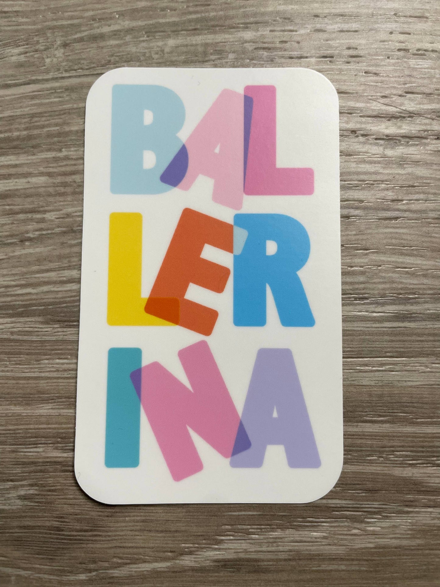 Vinyl Sticker | Ballerina Dance Vinyl Sticker