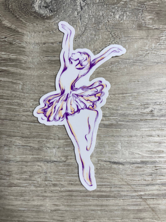 Vinyl Sticker | Dancer Sketch