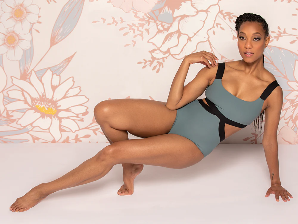 Elevé Dancewear | Children's Vanessa Leotard | Blue Agave