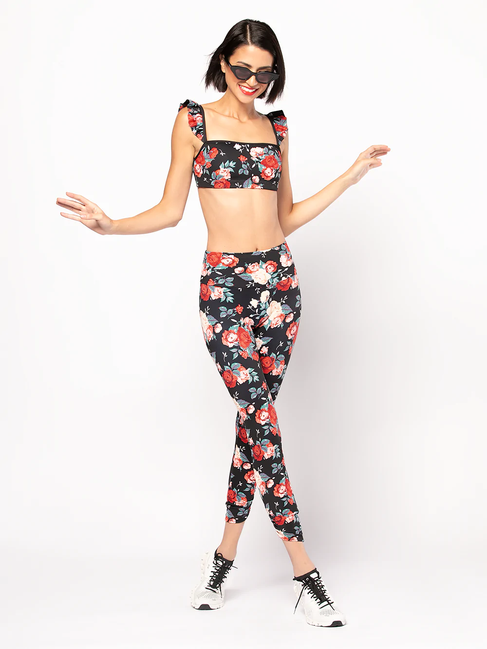 Elevé Dancewear | Erin Crop Top | Bed of Roses